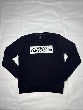Lamborghini black crewneck‎ sweatshirt